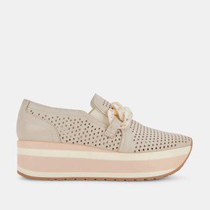 NWT Dolce Vita - Jhenee Platform Sneaker / Loafer - Sand Nubuck